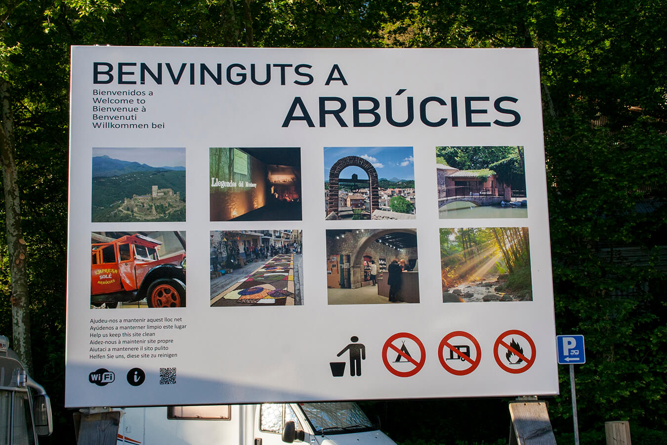 Área de autocaravanas de Arbúcies