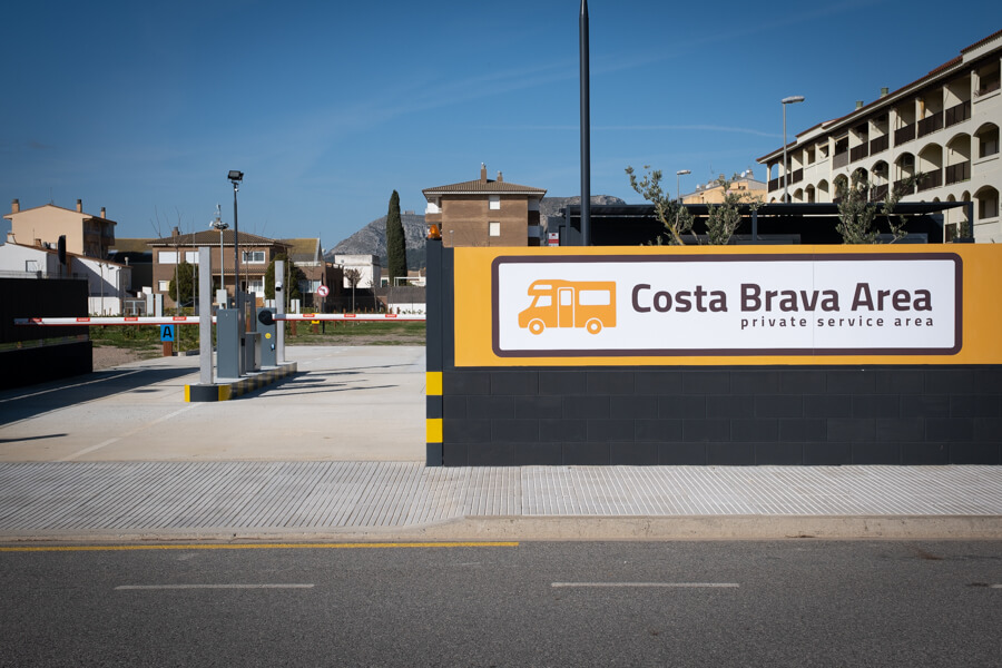 Inauguración del área de autocaravanas Costa Brava Área