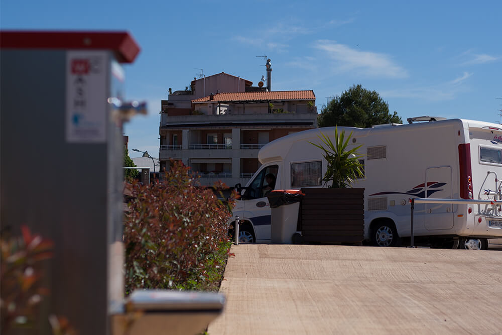 Área de autocaravanas de la Selva del Camp