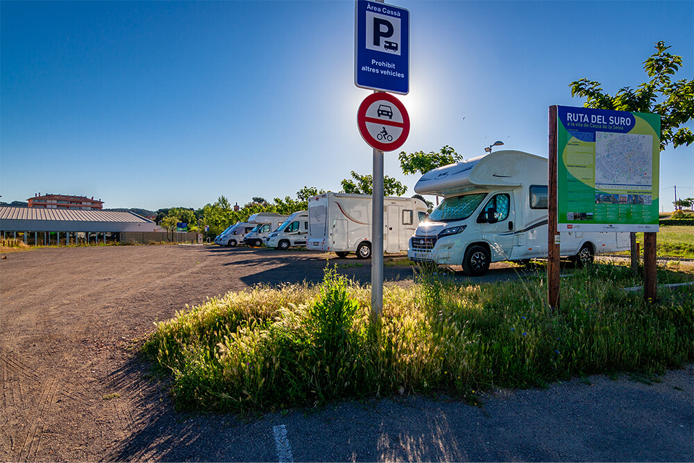 Àrea d'autocaravanes de Cassà de la Selva