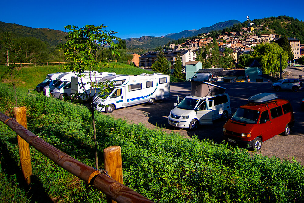 Área de autocaravanas de Martinet